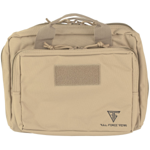 Full Forge Gear CAT2 21-402-C2T, Double Pistol Case, Tan, 12 inx10 in 21-402-C2T
