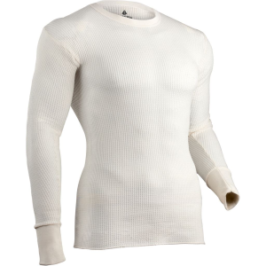 Indera Traditional Long Johns Long Sleeve Shirt Natural X-Large 800LS-NA-XL