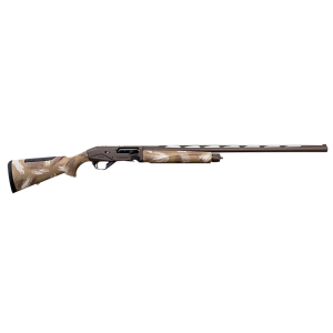 Weatherby XSL1228MAG Sorix Full Size 12 Gauge Semi-Auto 3 2+1 28 Burnt Bronze Cerakote Vent Rib Barrel & Drilled & Tapped Steel Receiver, Slough Camo Synthetic Stock w/Adj Shim, Ambi, Shotgun