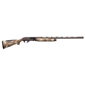 Weatherby XSL1228SMG Sorix Full Size 12 Gauge Semi-Auto 3.50 2+1 28 Burnt Bronze Cerakote Vent Rib Barrel & Drilled & Tapped Steel Receiver, Slough Camo Synthetic Stock w/Adj Shim, Ambi, Shotgun
