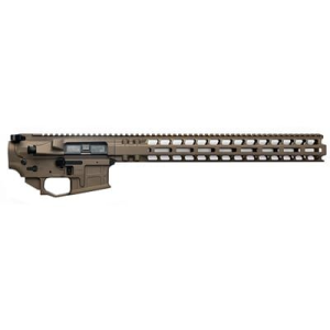 Radian Weapons AX556, Billet Upper/Lower Set, Semi-auto, 556 NATO/223 Remington, Ambidextrous, Cerakote Finish, Brown, Includes Radian Talon Ambidextrous Safety, Hammer Pin, 15.5 in MLOK Handguard R0405 - Radian Weapons