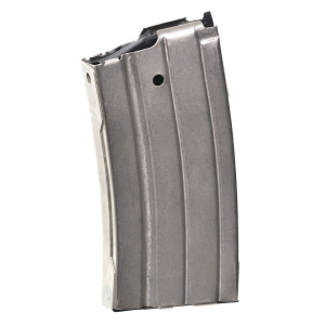 ProMag RUGA1N Standard 20rd 223 Rem/5.56x45mm Fits Ruger Mini-14 Nickel Steel, Magazine