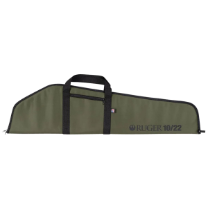 Ruger 283-40 Ruger 10/22 40 in Lockable Zipper Olive w/Ruger Logo, Rifle Case