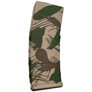 Weapon Works 228045 PMAG GEN M2 MOE 30rd Fits AR/M4 Rhodesian Brushstroke Poly, Magazine