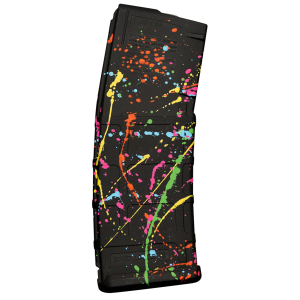 Weapon Works 228049 PMAG GEN M2 MOE 30rd 5.56x45mm NATO Splatter Poly Fits AR-15, Magazine