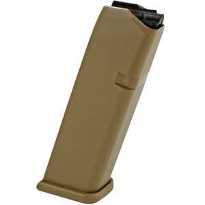 Glock 47779 G17/19 10rd 9mm Luger Coyote Tan Poly, Magazine