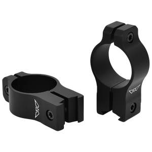 Warne V422M Rimfire Rings Vapor Matte Black 1 in High 0 MOA
