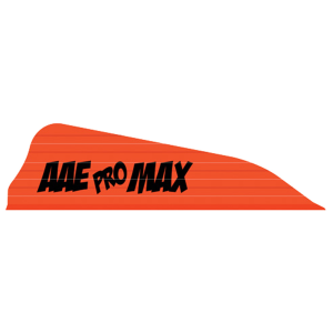 AAE Pro Max Vanes Fire Orange 17 in 100 pk PMHAFO100
