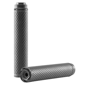PTR Vent 3 Suppressor, 22 Cal (5.56mm), 7.41 in L Black 3D Printed Titanium, Includes 1/2 in-28 Direct Thread Mount, V35560101