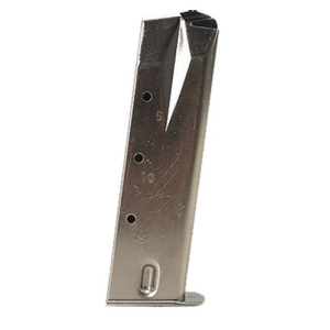 Mec-Gar MGRP8515N Standard Nickel Detachable 15rd 9mm Luger for Ruger P95/P85/P89/P93/P94, Magazine