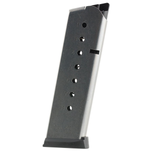 Mec-Gar MGCG4508SPF Standard Stainless Detachable 8rd 45 ACP for 1911 Government, Magazine
