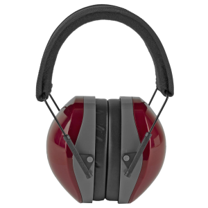 Radians Folding Terminator Earmuff, Red , NRR 29 TR0360CS