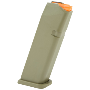 Glock 47458 G17 17rd 9mm Luger OD Green Polymer, Magazine