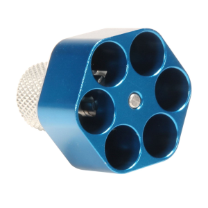 Pachmayr 02652 Competition made of Aluminum with Blue Finish for S&W K Frame Holds up to 6rds Speedloader