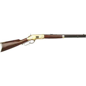 Cimarron 1866 Yellowboy .38Sp 20 in Octagon Brass/Blued Walnut CA221