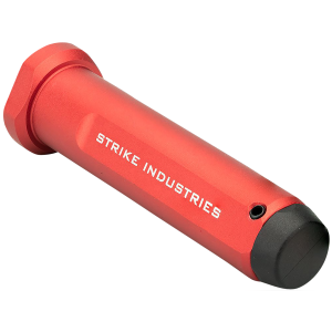 Strike Industries ARBHMILRED Buffer Housing AR Mil-Spec Red Anodized Aluminum for Mil-Spec Buffers