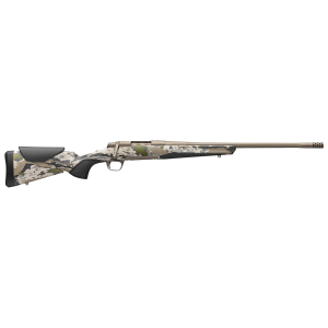 Browning 036010218 X-Bolt 2 Speed SPR 308 Win 4+1 18 Burnt Bronze Cerakote Fluted Sporter SR Barrel, Burnt Bronze Cerakote Drilled & Tapped/X-Lock Mount Steel Receiver, Ovix Camo Vari-Tech w/Adj Comb & LOP Synthetic Stock, Rifle