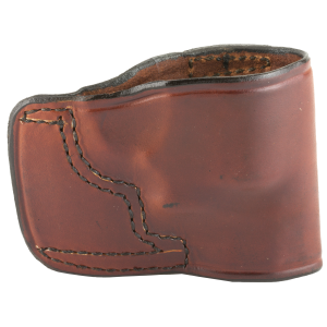Don Hume JIT Slide Holster, Fits Ruger SP101, Right Hand, Brown Leather J983800R
