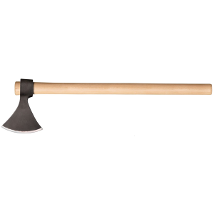Cold Steel CS90N Norse Hawk 4.50 in Blade 1055 Carbon Steel Blade American Hickory Handle 22 in Long Tomahawk