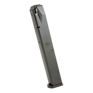 ProMag Magazine, 9MM, 32 Rounds, Fits Beretta 92, Steel, Blued Finish BER-A4