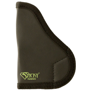 Sticky SM3 SM-3 IWB Size 3 Black/Green Latex Free Rubber Fits .380 Semi-Auto w/Laser Fits Up To 2.75 in Barrel, Holster