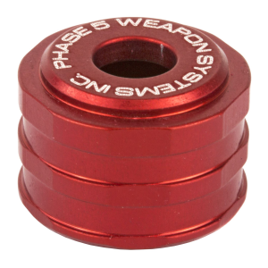 Phase 5 Weapon Systems Low Drag 12GSF-RED, High Visibility Mag Follower, Red