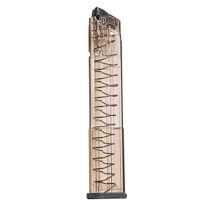 ETS Group SG932030, Pistol Mags Clear Detachable 30rd 9mm Luger for Sig P320, Magazine