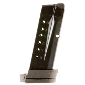 ProMag SMI27 Standard 8rd 9mm Luger Fits S&W M&P Shield Blued Steel, Magazine