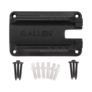 Allen 5648 Gun Ready Rail, Handgun Magnet Black Metal Holds 1, Handgun