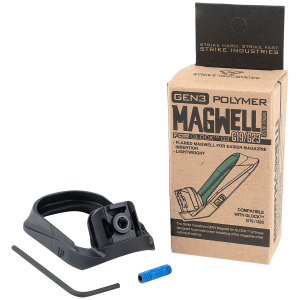 Strike Industries G3MAGWELL19 Flared Magwell Black Polymer for Gen 3 Glock 19 & 23