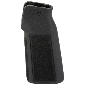 B5 Systems PGR1452 Type 22 P-Grip Black Aggressive Textured Polymer, Increased Vertical Grip Angle with No Backstrap, Fits AR-Platform