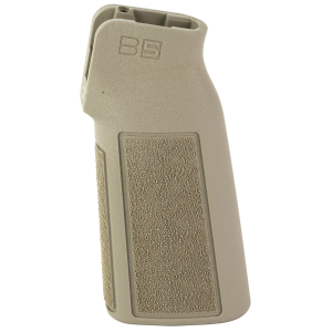 B5 Systems PGR1453 Type 22 P-Grip FDE Aggressive Textured Polymer, Increased Vertical Grip Angle with No Backstrap, Fits AR-Platform