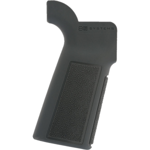 B5 Systems PGR1118 Type 23 P-Grip Gray Polymer, Aggressive Textured, Fits AR-Platform
