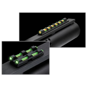 TruGlo TG94D GobbleDot Universal s Black | Green with Red Center Fiber Optic Front| Green Fiber Optic Rear, Shotgun Sight