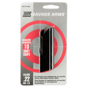 Savage Arms 30005 64 Series 10rd 22 LR Blued Steel, Magazine