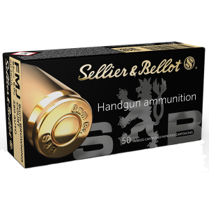 Sellier & Bellot SB380A Handgun 380 ACP 92 gr Full Metal Jacket 50 Per Box/ 20 Case - Sellier & Bellot