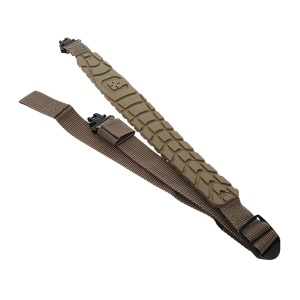 Caldwell 1131996 Max Grip Slim Sling 20 in-41 in OAL, 1.50 in Wide, FDE, Adjustable Design for, Rifles