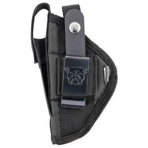 Bulldog FSN3 Extreme OWB Black Nylon Belt Loop/Clip Compatible w/Taurus Millennium Fits 2.50-3.75 in Barrel, Holster