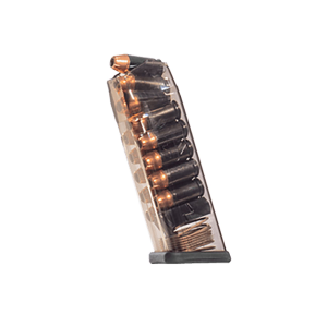 ETS Group GLK21, Pistol Mags 13rd 45 ACP Compatible w/ Glock 21/30/41 Clear Polymer, Magazine