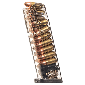 ETS Group SG932017, Pistol Mags Clear Detachable 17rd 9mm Luger for Sig P320, Magazine