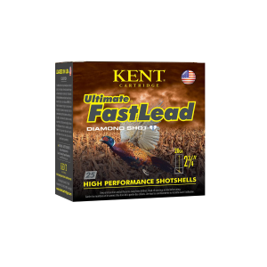 Kent Cartridge K202UFL2875 Ultimate Fast Lead 20 Gauge 2.75 in 1 oz 7.5 Shot 25 Per Box/ 10 Case, Shotgun Shells