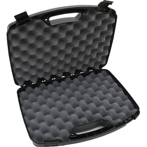 MTM Case-Gard 80940 Double, Handgun Case Black Polypropylene Holds 2, Handguns w/ up to 8 Barrels