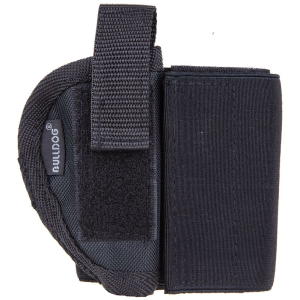 Bulldog WANK1R Ankle Black Elastic Velcro Fits Ruger LCP Fits Mini Semi-Autos Right Hand, Holster