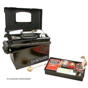 MTM Case-Gard ML140 Muzzleloader Dry Box Water/Weather Resistant Black Plastic 15 x 8.8 x 9.4 in