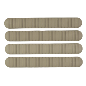 B5 Systems Rail Covers RCM-1257, 4 Pack, Fits M-LOK Rails, Matte, Flat Dark Earth RCM-1257