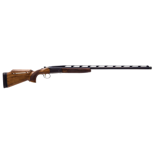 CZ-USA 06502 All American Trap 12 Gauge 2.75 in 1rd 34 in Ported Barrel, Gloss Blued Metal Finish, Turkish Walnut Stock with Adjustable Comb, Shotgun