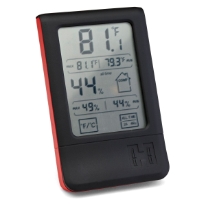 Hornady 95909 Digital Hygrometer Red AAA