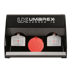 Umarex USA 2218075 Trap Shot Re-Setable Steel Red/White Target Air, Rifle