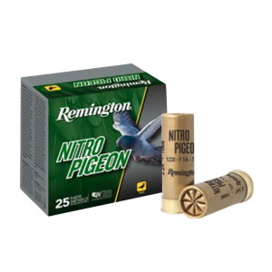 Remington Ammunition R28681 Nitro Pigeon 12Gauge 2.75 7.5Shot 25 Per Box/10 Case, Shotshell Lead Loads