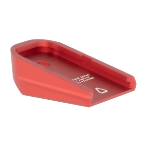 Strike Industries GALBPRED Base Plate Compatible w/Glock Except 20/21/26/27/33/39, Red Aluminum